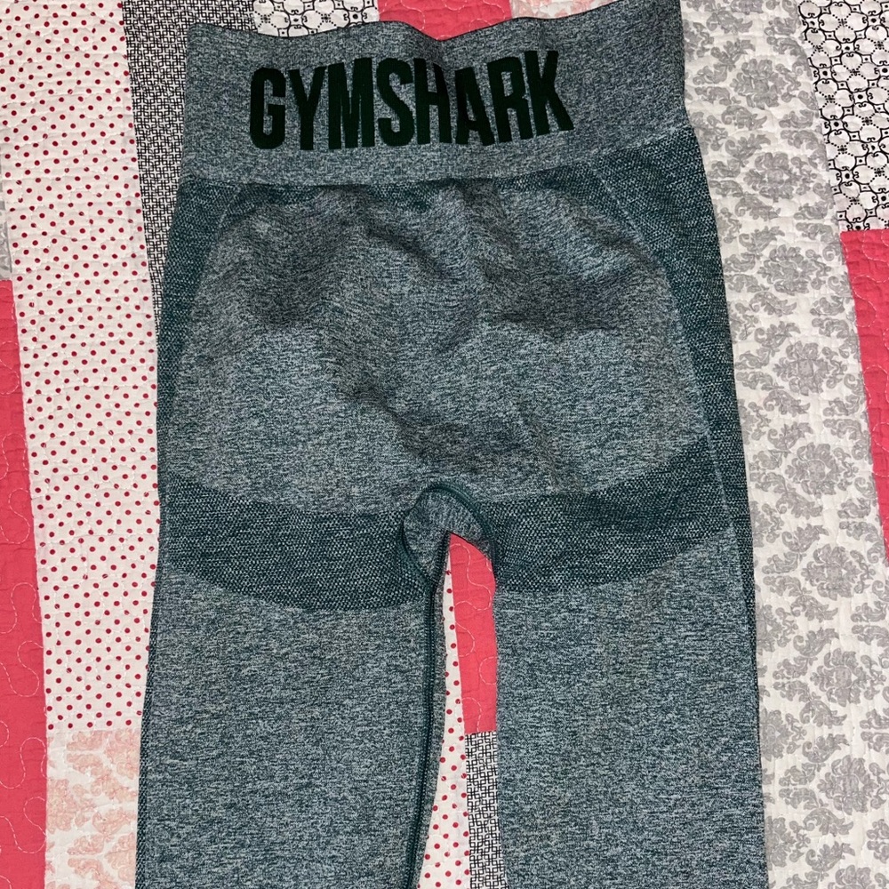 Medium green high rise Gymshark Flex leggings
